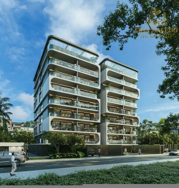 Foto 1 de Apartamento com 4 quartos à venda, 176m2 em Camboinha, Cabedelo - PB