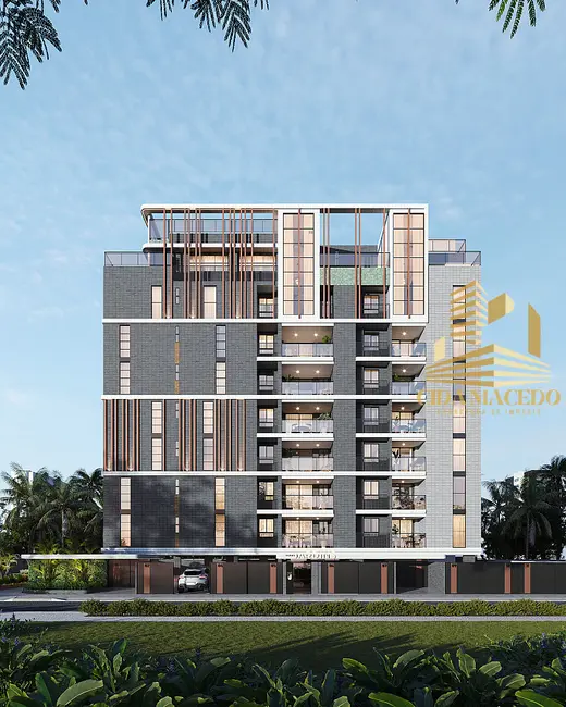 Foto 1 de Apartamento com 2 quartos à venda, 80m2 em Intermares, Cabedelo - PB