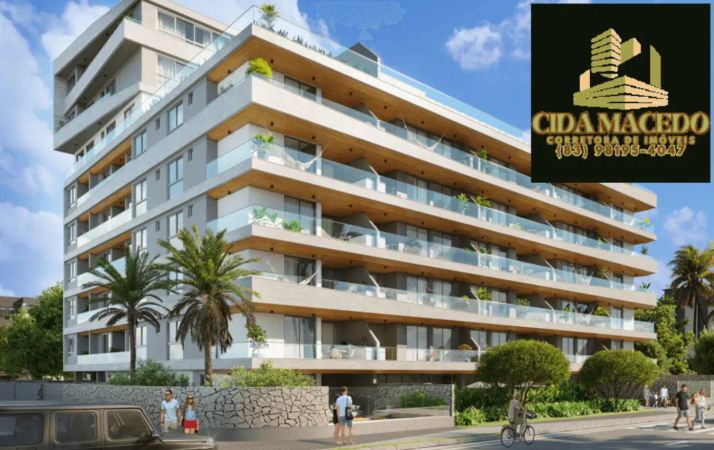 Foto 1 de Apartamento com 3 quartos à venda, 101m2 em Poço, Cabedelo - PB