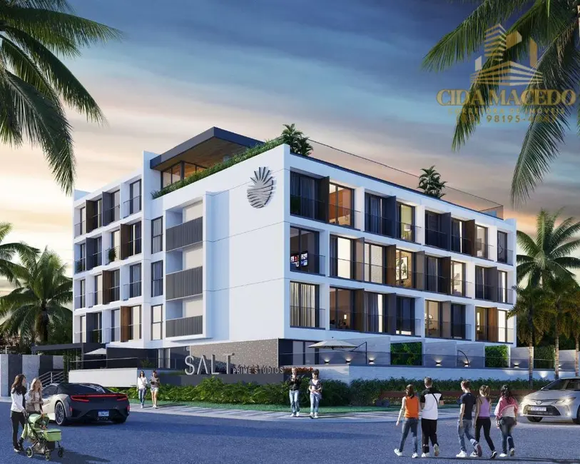 Foto 1 de Apartamento com 1 quarto à venda, 24m2 em Intermares, Cabedelo - PB