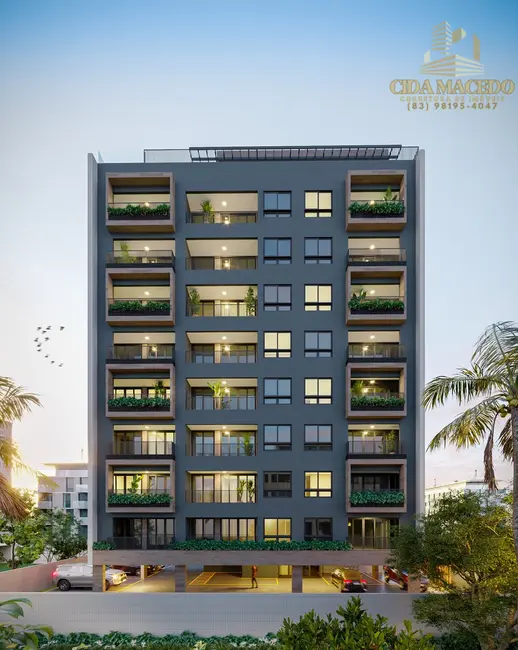 Foto 1 de Apartamento com 2 quartos à venda, 68m2 em Intermares, Cabedelo - PB