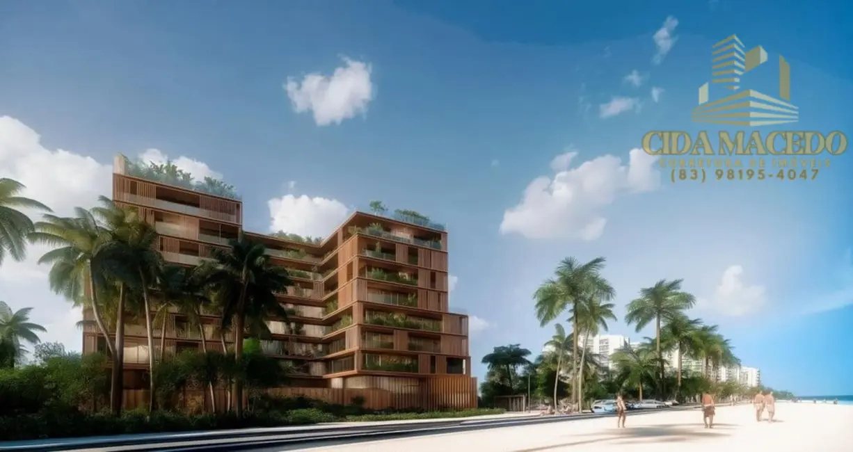 Foto 1 de Apartamento com 1 quarto à venda, 26m2 em Ponta de Matos, Cabedelo - PB