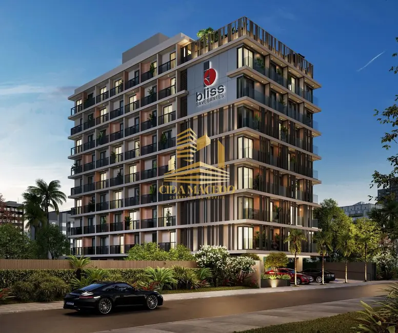 Foto 1 de Apartamento com 1 quarto à venda, 39m2 em Tambaú, Joao Pessoa - PB