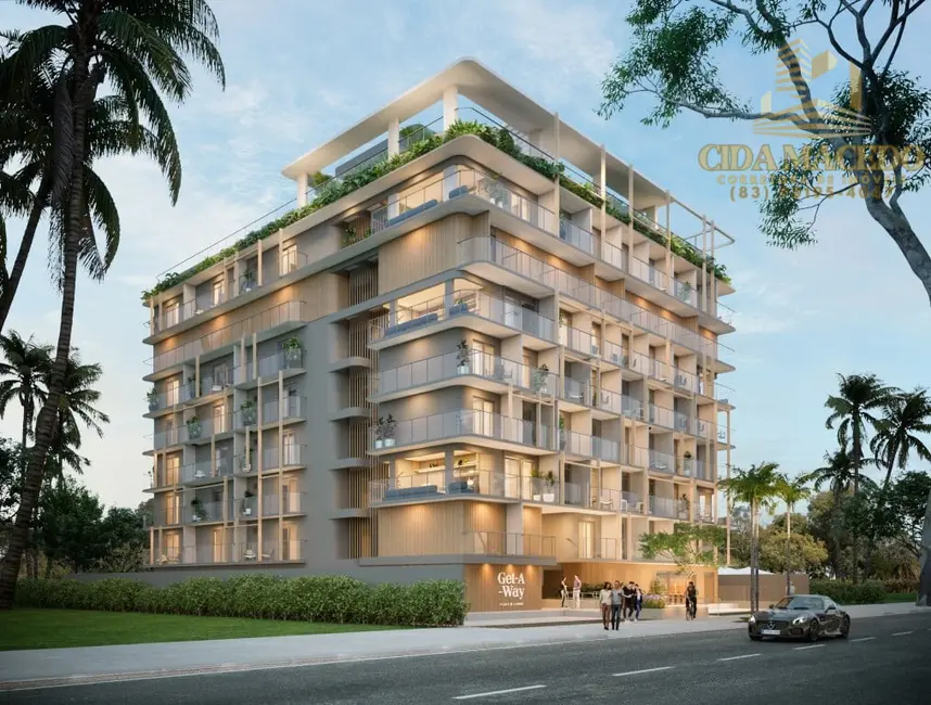 Foto 1 de Apartamento com 1 quarto à venda, 55m2 em Tambaú, Joao Pessoa - PB