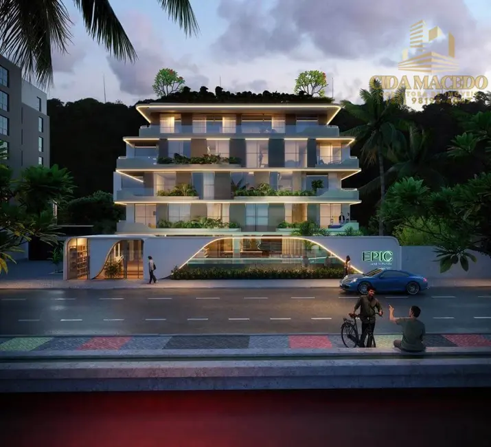 Foto 1 de Apartamento com 2 quartos à venda, 85m2 em Cabo Branco, Joao Pessoa - PB