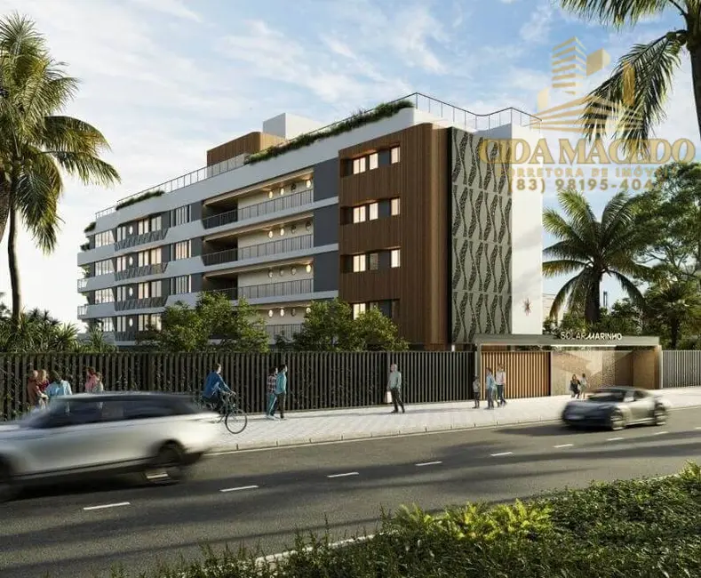 Foto 1 de Apartamento com 3 quartos à venda, 101m2 em Camboinha, Cabedelo - PB