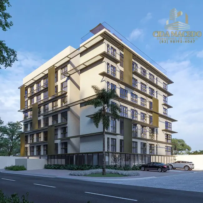 Foto 1 de Apartamento com 1 quarto à venda, 43m2 em Cabo Branco, Joao Pessoa - PB