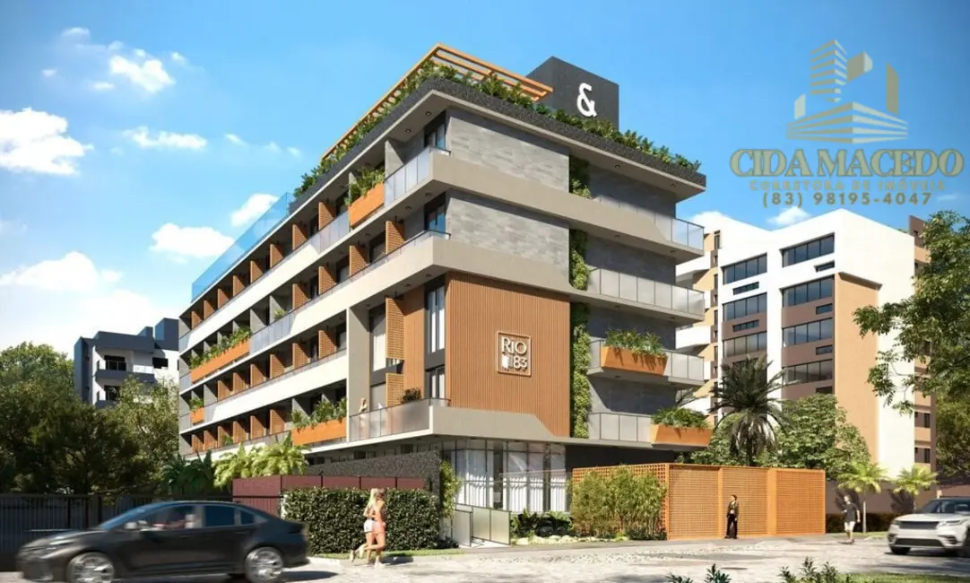 Foto 1 de Apartamento com 1 quarto à venda, 32m2 em Cabo Branco, Joao Pessoa - PB