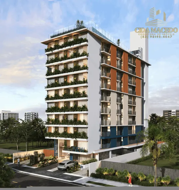 Foto 1 de Apartamento com 1 quarto à venda, 27m2 em Tambaú, Joao Pessoa - PB
