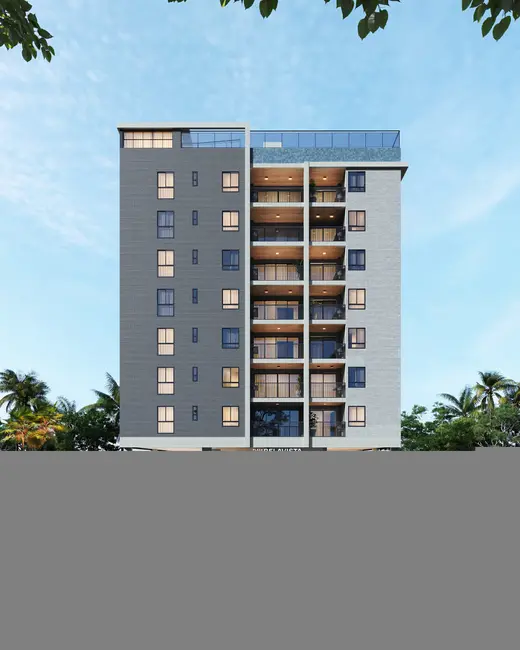 Foto 1 de Apartamento com 2 quartos à venda, 54m2 em Intermares, Cabedelo - PB