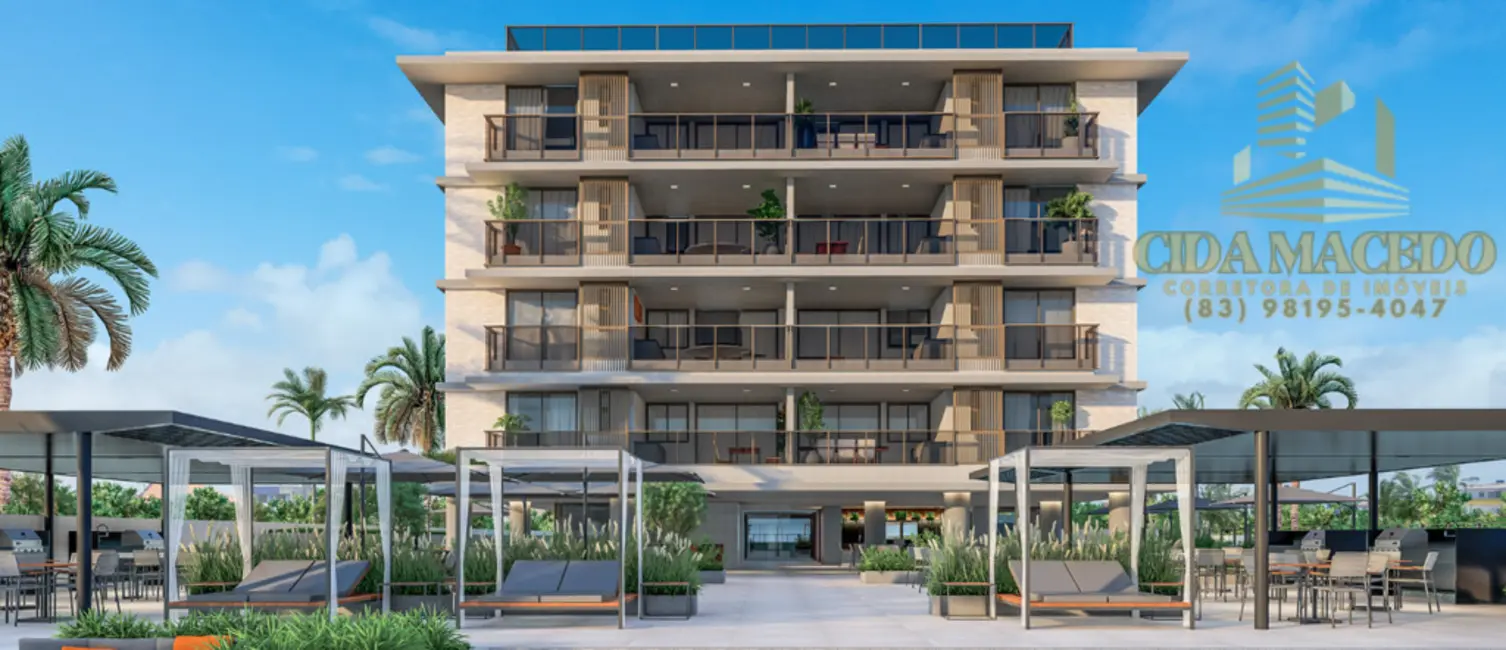 Foto 1 de Apartamento com 2 quartos à venda, 137m2 em Ponta de Matos, Cabedelo - PB