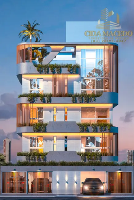 Foto 1 de Cobertura com 2 quartos à venda, 108m2 em Bancários, Joao Pessoa - PB