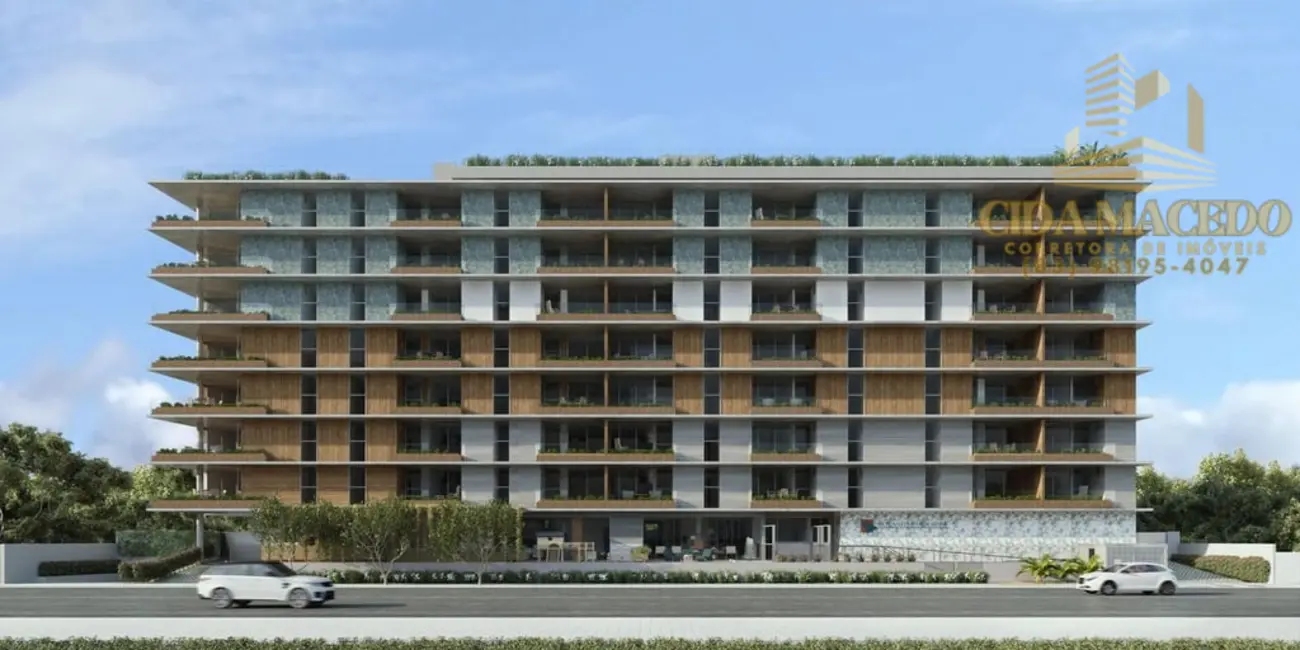 Foto 1 de Apartamento com 4 quartos à venda, 173m2 em Camboinha, Cabedelo - PB