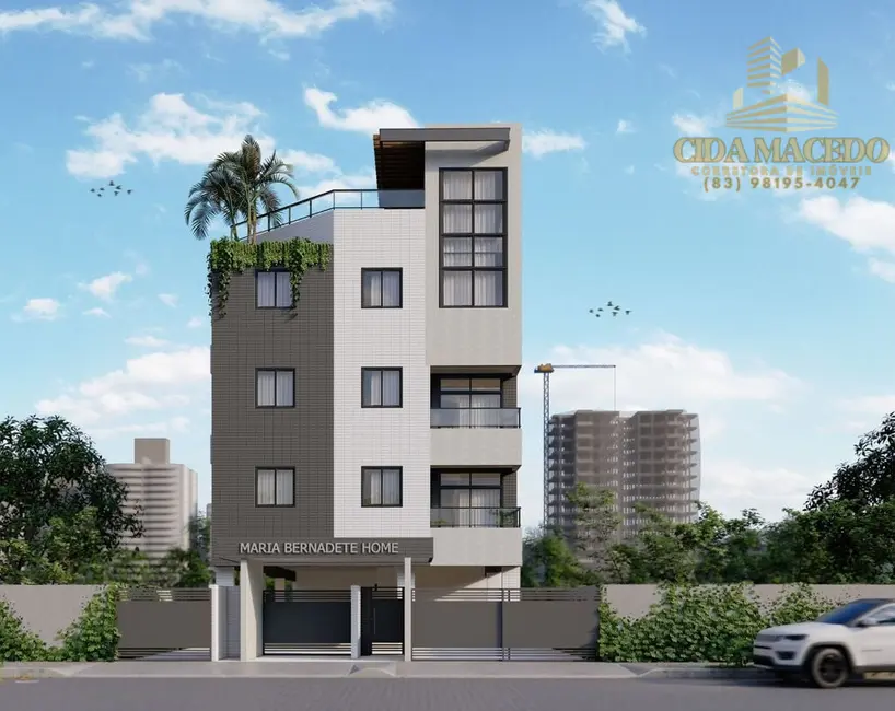 Foto 1 de Apartamento com 2 quartos à venda, 56m2 em Bancários, Joao Pessoa - PB