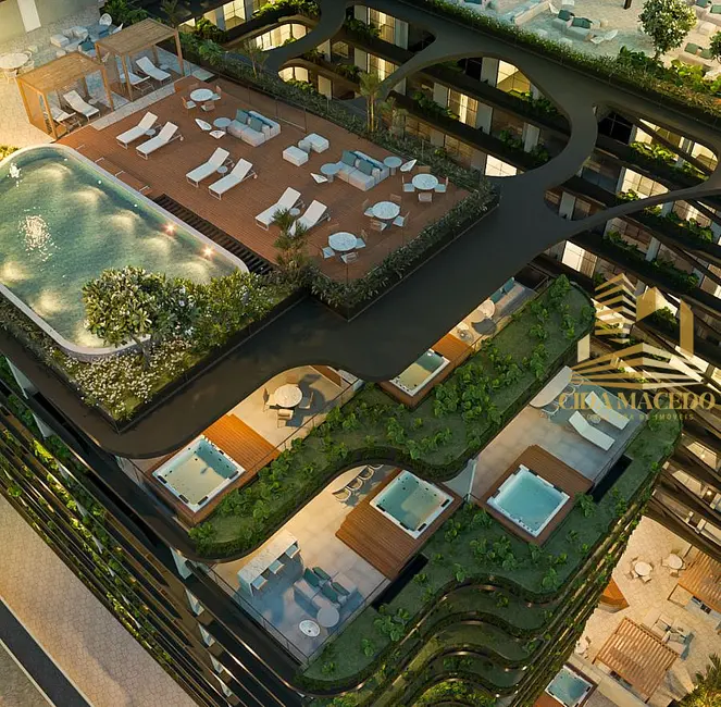 Foto 9 de Loft / Flat com 1 quarto à venda, 24m2 em Poço, Cabedelo - PB