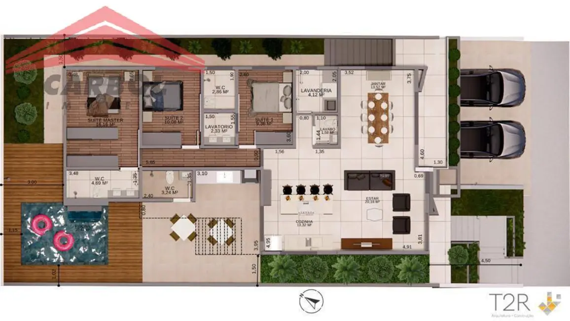 Casa de Condomínio com 3 quartos à venda, 300m2 em Bella Vittà, Jundiai - SP - imagem 4 Foto 4 de Casa de Condomínio com 3 quartos à venda, 300m2 em Bella Vittà, Jundiai - SP