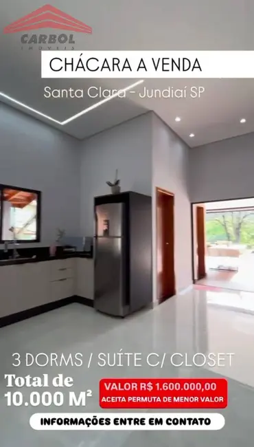 Foto 8 de Chácara com 5 quartos à venda, 8000m2 em Santa Clara, Jundiai - SP