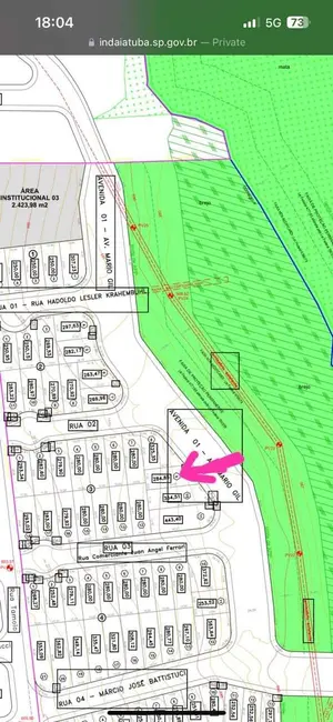 Foto 1 de Lote de Condomínio à venda, 284m2 em Jardim Doutor Carlos Augusto de Camargo Andrade, Indaiatuba - SP