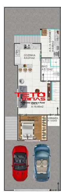 Casa com 3 quartos à venda, 112m2 em Sao Lourenco - MG - imagem 3 Foto 3 de Casa com 3 quartos à venda, 112m2 em Sao Lourenco - MG