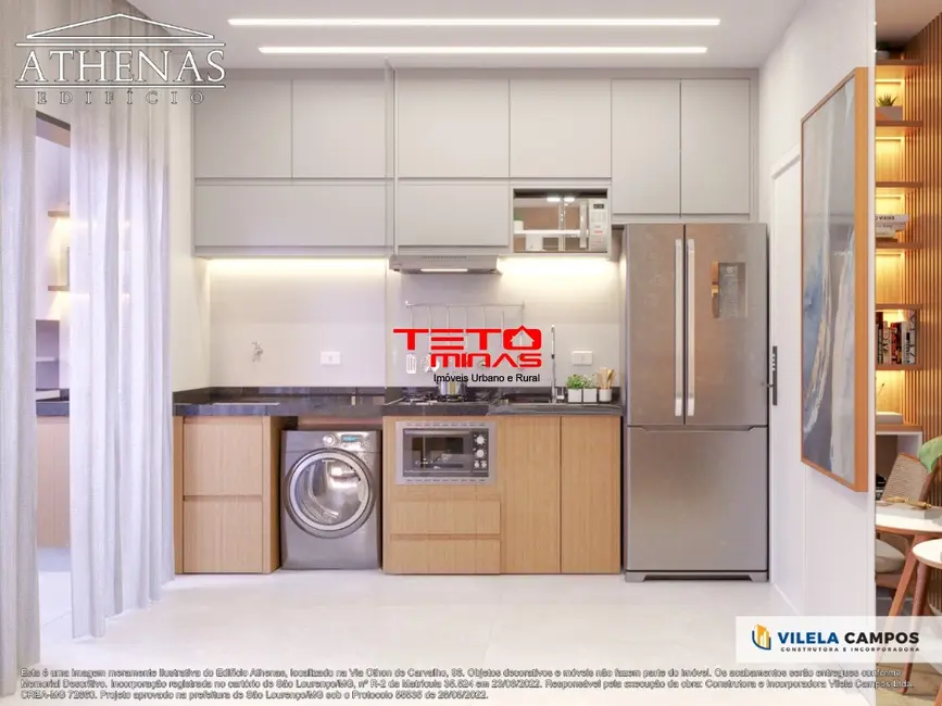 Apartamento com 1 quarto à venda, 38m2 em Sao Lourenco - MG - imagem 4 Foto 4 de Apartamento com 1 quarto à venda, 38m2 em Sao Lourenco - MG