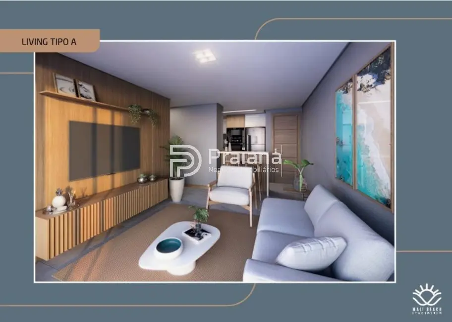 Foto 2 de Apartamento com 3 quartos à venda, 81m2 em Camacari - BA