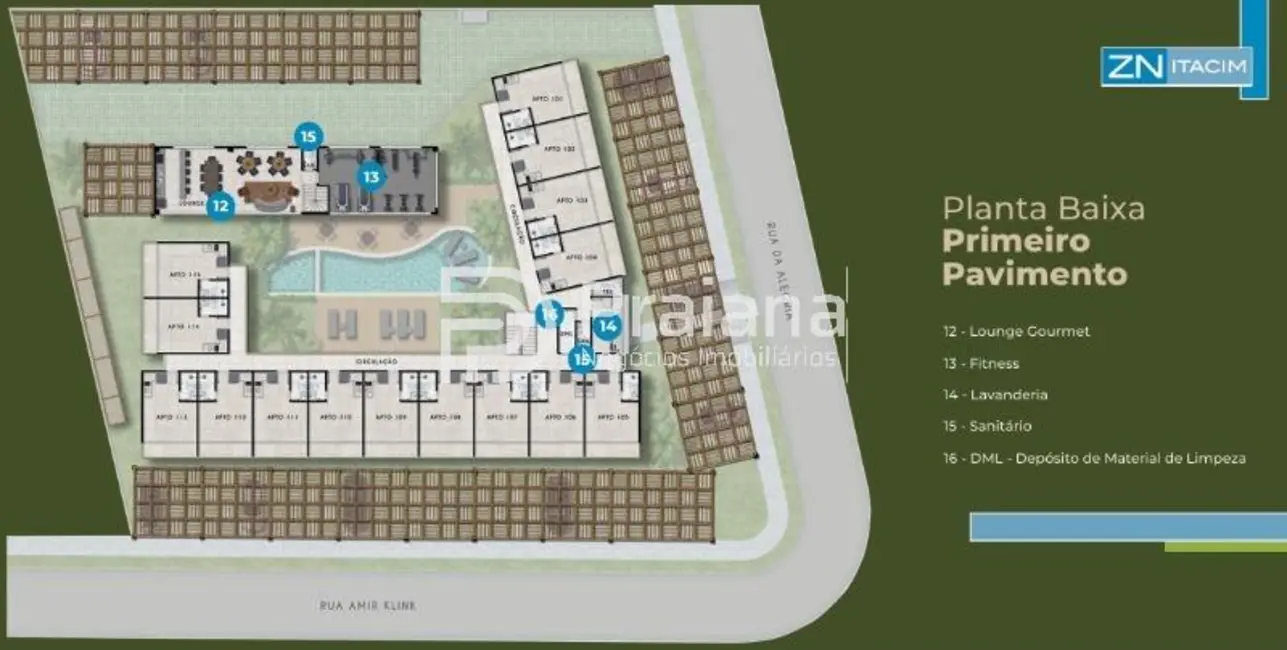 Foto 7 de Apartamento com 1 quarto à venda, 26m2 em Camacari - BA