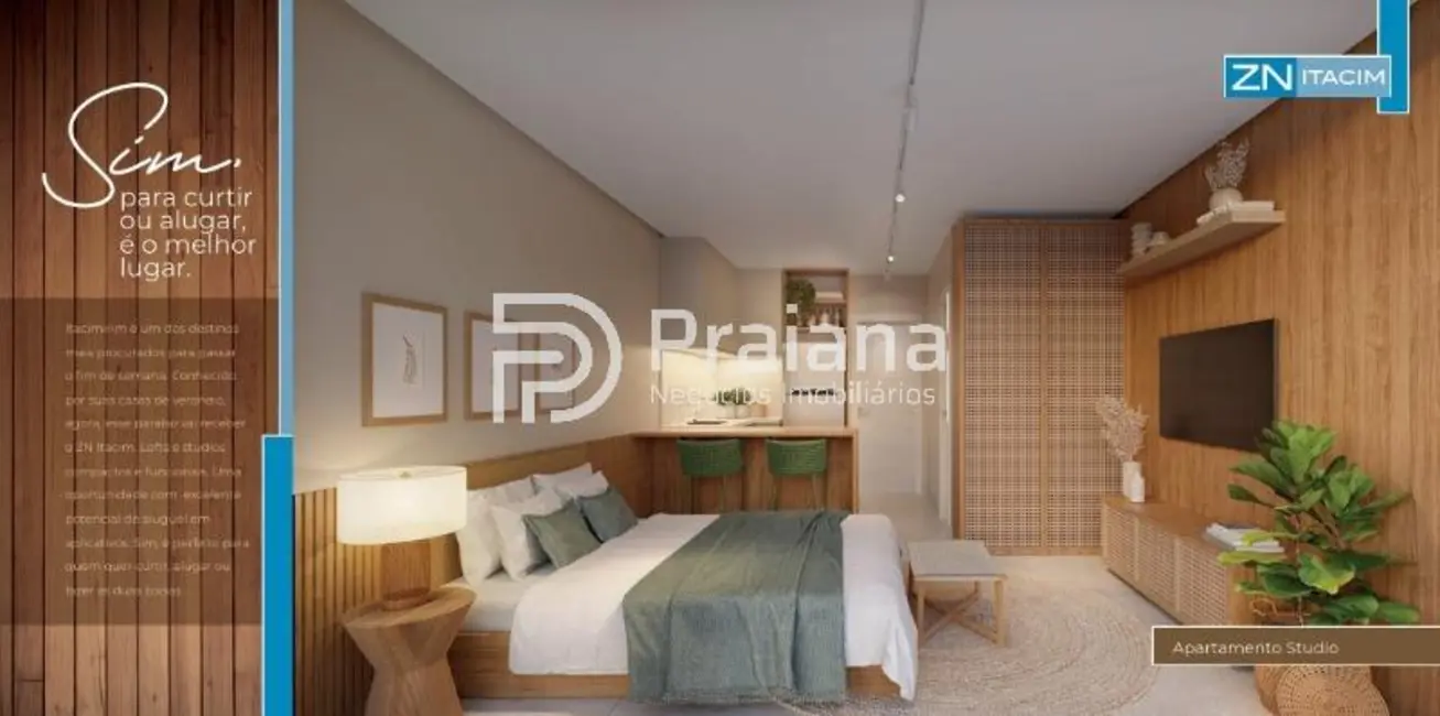 Foto 1 de Apartamento com 1 quarto à venda, 26m2 em Camacari - BA