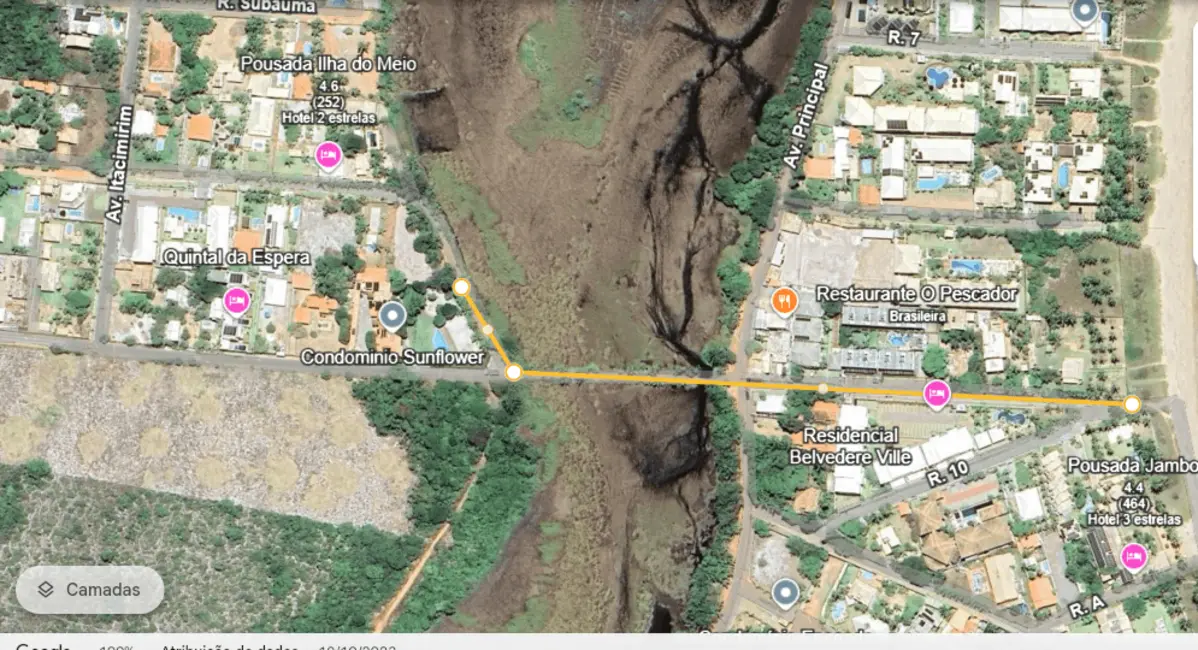 Foto 8 de Terreno / Lote à venda, 1470m2 em Camacari - BA