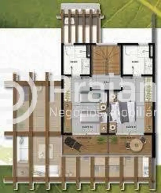 Casa de Condomínio com 3 quartos à venda, 134m2 em Mata De Sao Joao - BA - imagem 4 Foto 4 de Casa de Condomínio com 3 quartos à venda, 134m2 em Mata De Sao Joao - BA