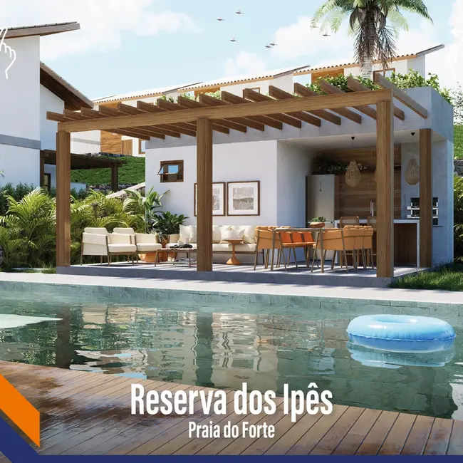 Casa de Condomínio com 2 quartos à venda, 108m2 em Mata De Sao Joao - BA - imagem 4 Foto 4 de Casa de Condomínio com 2 quartos à venda, 108m2 em Mata De Sao Joao - BA