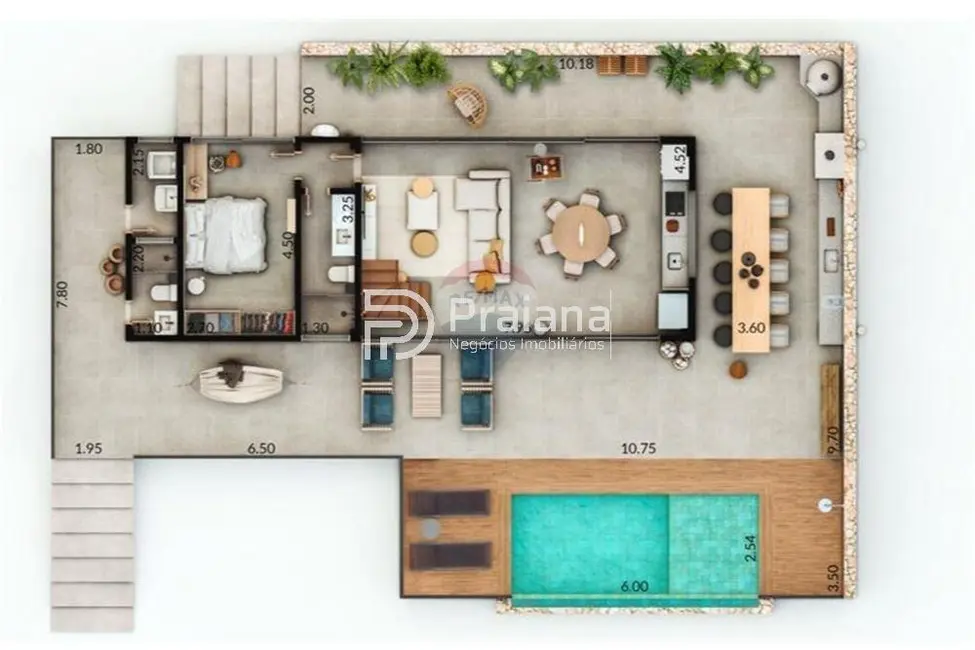 Casa com 4 quartos à venda, 144m2 em Mata De Sao Joao - BA - imagem 6 Foto 6 de Casa com 4 quartos à venda, 144m2 em Mata De Sao Joao - BA