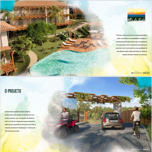 Foto 5 de Apartamento com 3 quartos à venda, 76m2 em Mata De Sao Joao - BA