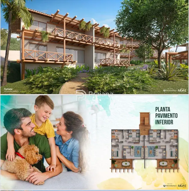 Foto 1 de Apartamento com 3 quartos à venda, 76m2 em Mata De Sao Joao - BA