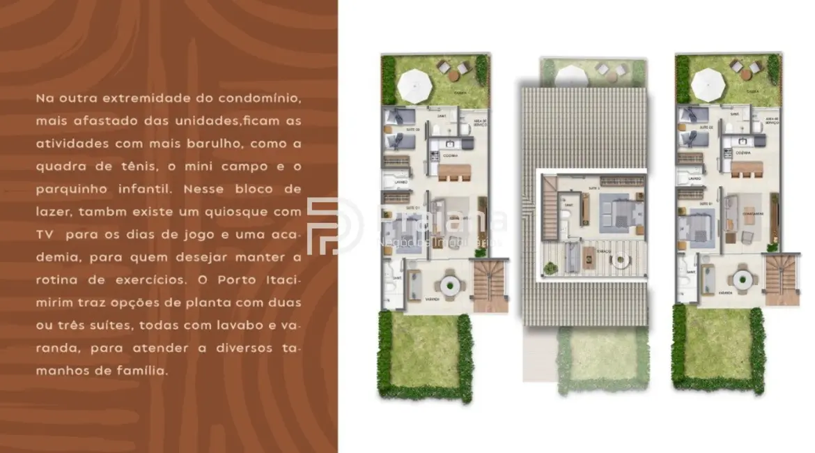 Foto 4 de Apartamento com 2 quartos à venda, 70m2 em Camacari - BA