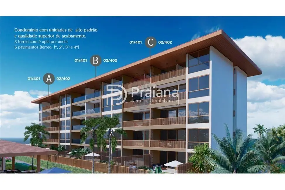 Apartamento com 3 quartos à venda, 97m2 em Stella Maris, Salvador - BA - imagem 7 Foto 7 de Apartamento com 3 quartos à venda, 97m2 em Stella Maris, Salvador - BA
