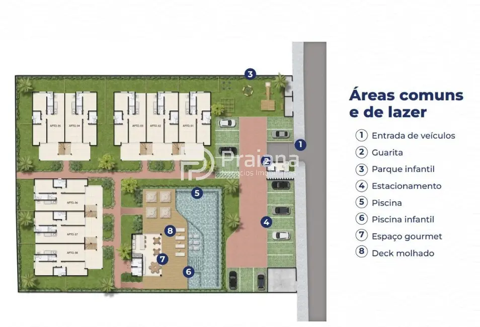 Foto 6 de Apartamento com 2 quartos à venda, 71m2 em Camacari - BA