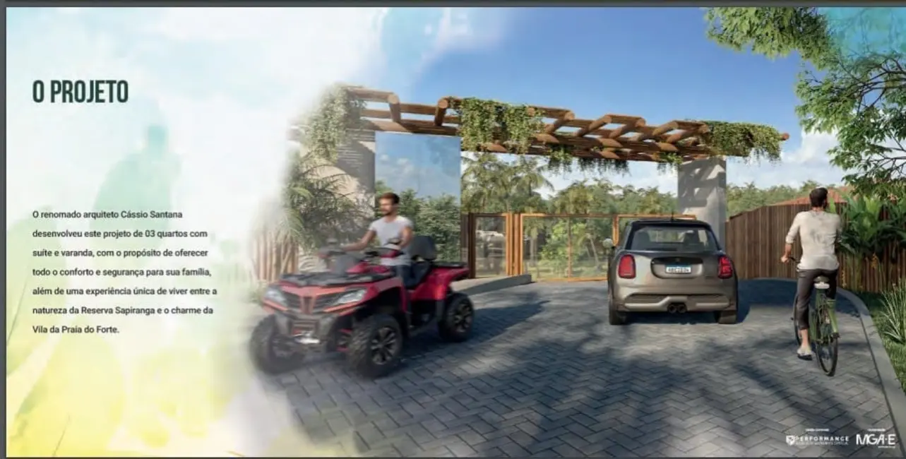 Foto 9 de Apartamento com 3 quartos à venda, 76m2 em Mata De Sao Joao - BA