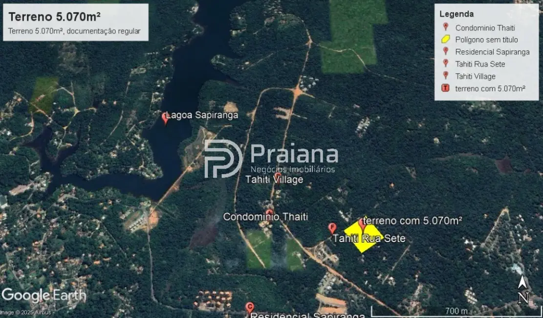 Terreno / Lote à venda, 5070m2 em Mata De Sao Joao - BA - imagem 2 Foto 2 de Terreno / Lote à venda, 5070m2 em Mata De Sao Joao - BA