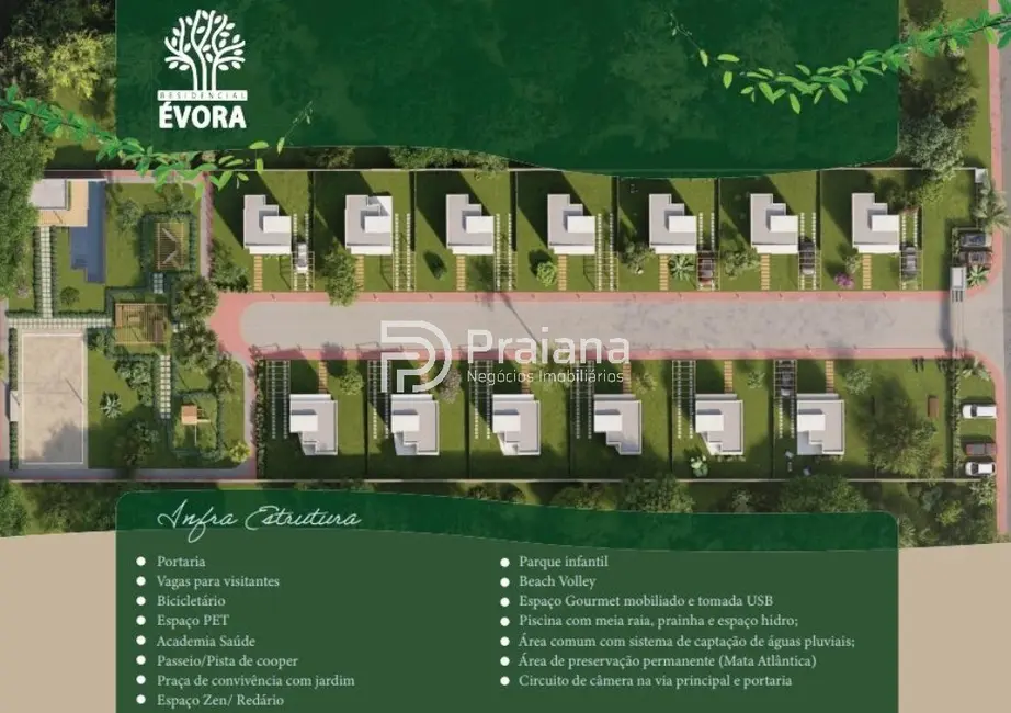 Foto 9 de Casa de Condomínio com 3 quartos à venda, 72m2 em Mata De Sao Joao - BA