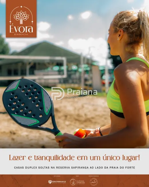 Foto 1 de Casa de Condomínio com 3 quartos à venda, 72m2 em Mata De Sao Joao - BA