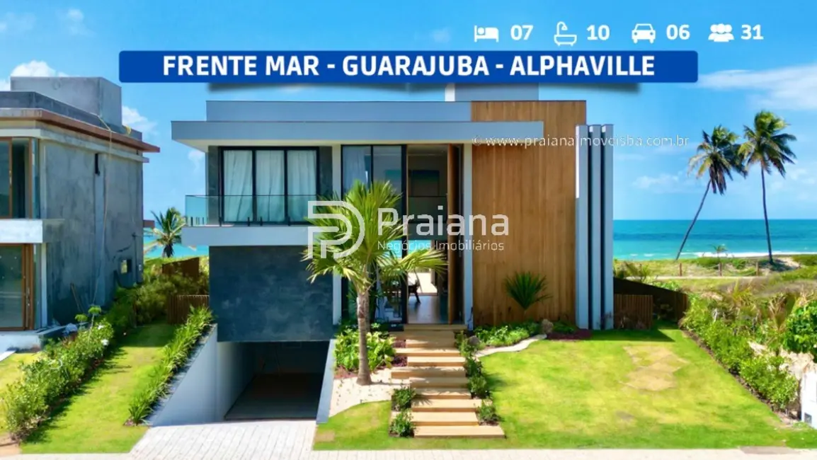 Foto 2 de Casa de Condomínio com 7 quartos à venda, 668m2 em Camacari - BA