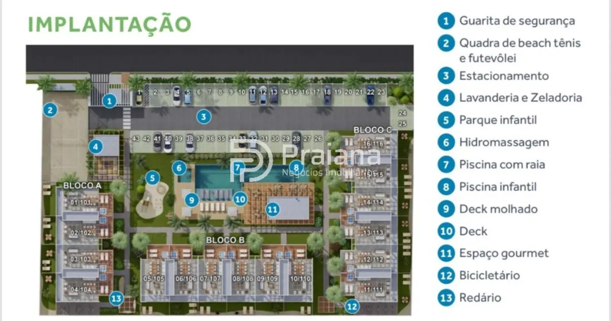 Foto 2 de Apartamento com 2 quartos à venda, 138m2 em Camacari - BA