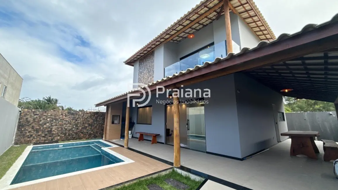 Foto 1 de Casa de Condomínio com 4 quartos à venda, 145m2 em Camacari - BA