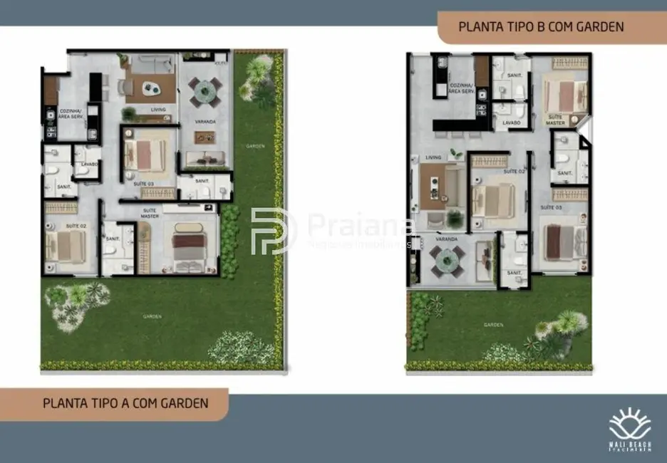 Foto 6 de Apartamento com 3 quartos à venda, 81m2 em Camacari - BA