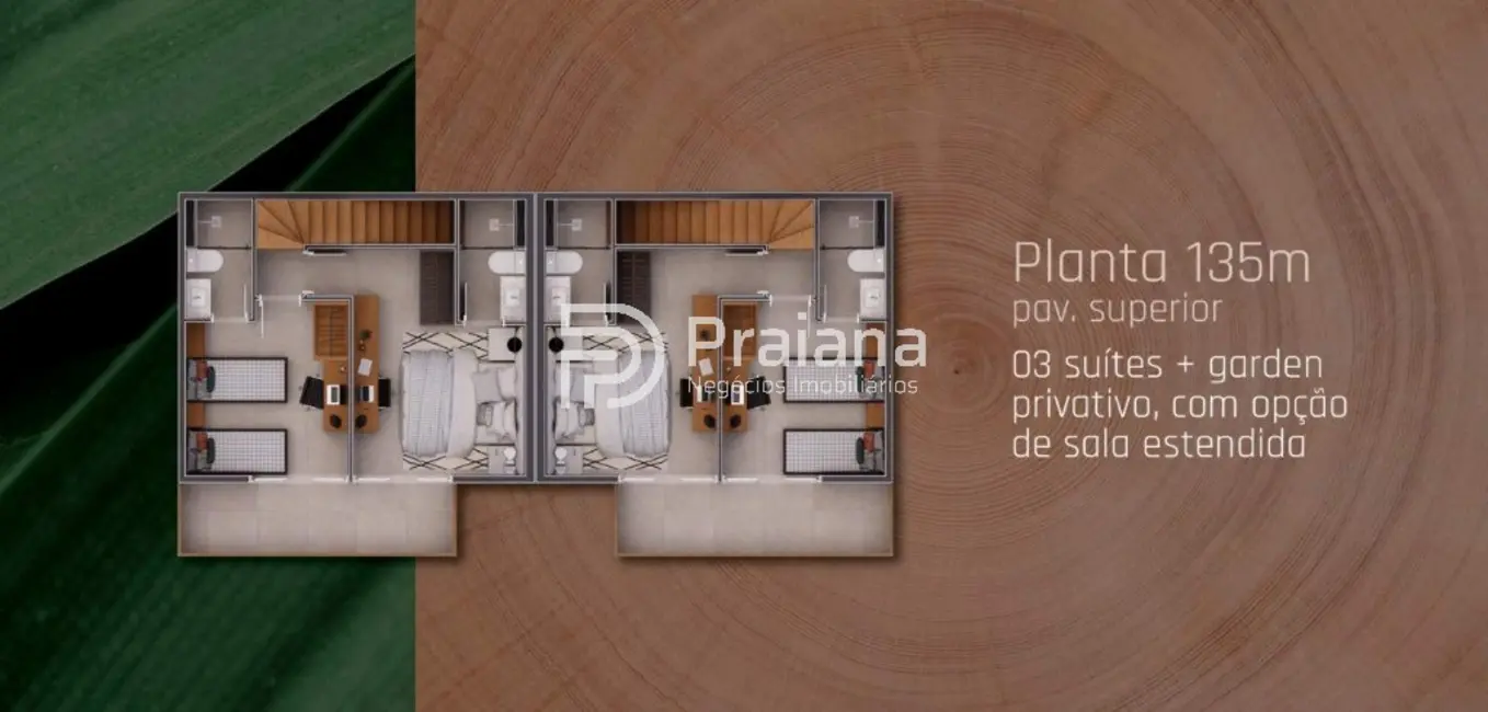 Foto 7 de Casa de Condomínio com 4 quartos à venda, 135m2 em Mata De Sao Joao - BA