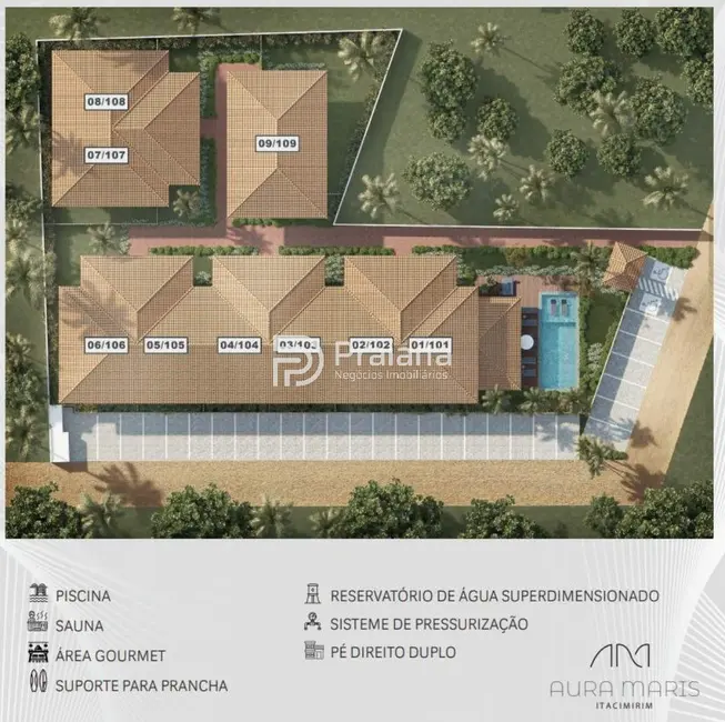 Foto 7 de Apartamento com 3 quartos à venda, 101m2 em Camacari - BA