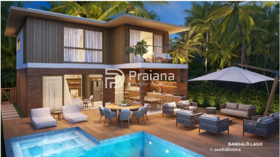 Foto 8 de Casa de Condomínio com 4 quartos à venda, 258m2 em Camacari - BA