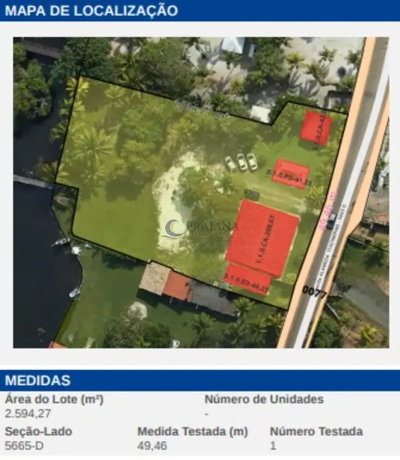 Foto 4 de Terreno / Lote à venda, 25943m2 em Camacari - BA