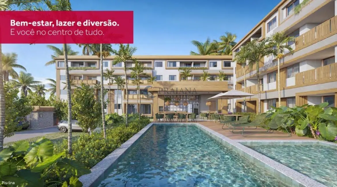 Foto 1 de Apartamento com 1 quarto à venda, 41m2 em Camacari - BA