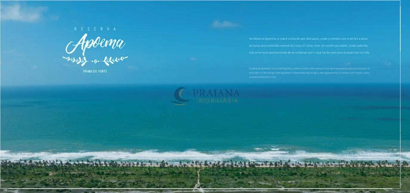 Foto 8 de Terreno / Lote à venda, 918m2 em Mata De Sao Joao - BA